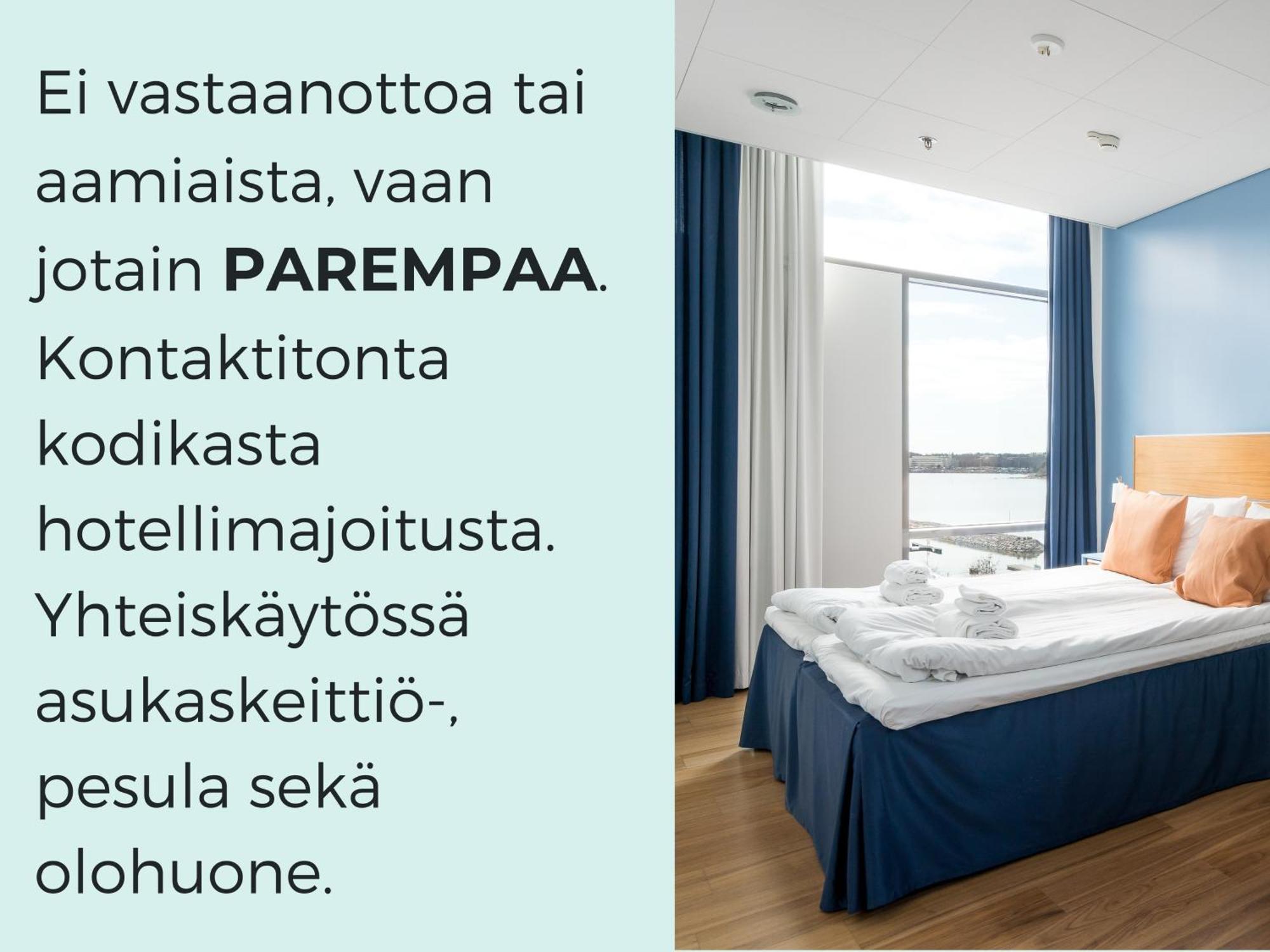 Hiisi Hotel Helsinki Jaetkaesaari Exterior foto